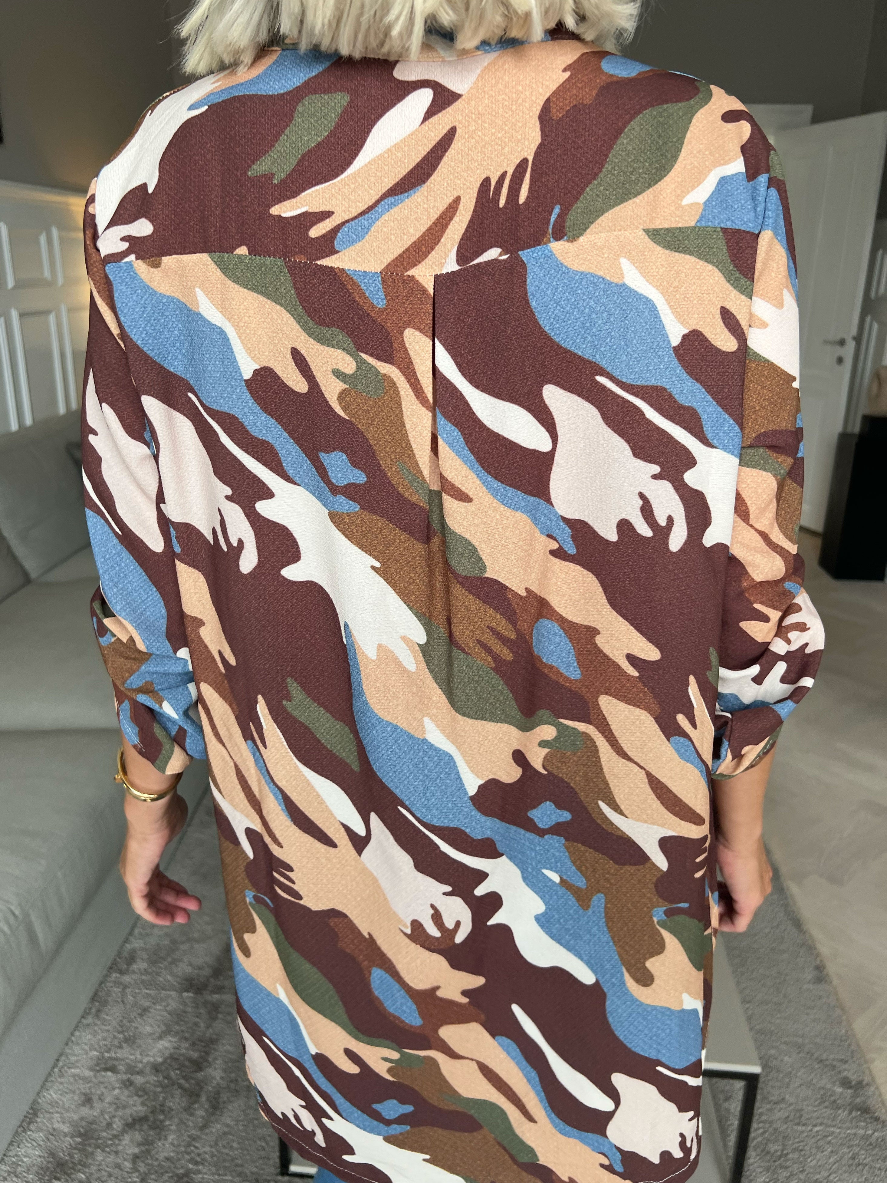 Vanesa Camo - Tunika i camouflageprint